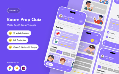 CerdasQ – UI-kit för studietest
