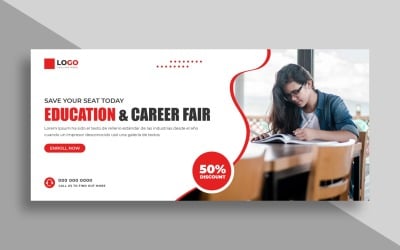 Portada para redes sociales de la Feria de Educación y Empleo (Versión 1)