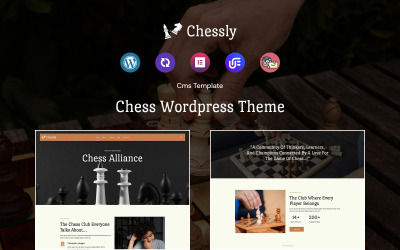 Chessly - Sakkklub WordPress sablon