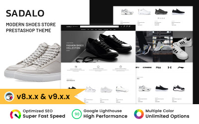 Sadalo - motyw Prestashop dla sklepu obuwniczego i modowego