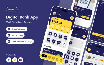 Keryen – Kit de interfaz de usuario para seguimiento financiero