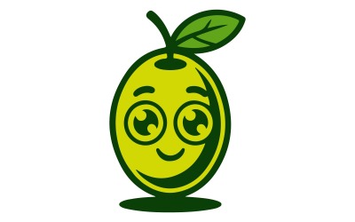 Logo-Design mit Olivenzweig und Blättern für die Markenidentität und Verpackung von Bio-Olivenöl