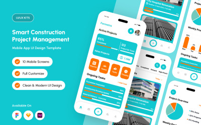 Formetra – İnşaat Proje Yönetimi Uygulaması Kullanıcı Arayüzü Kiti