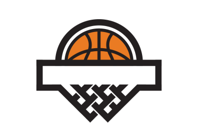 Minimalist Basketball Logo Template