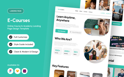 NexaLearn – Landningssida för onlinekurser