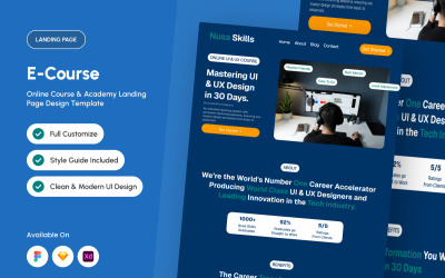 Nusa – Landningssida för onlinekurser