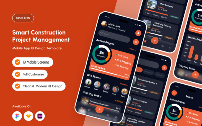 TaskBuild – UI-kit för bygguppgifter