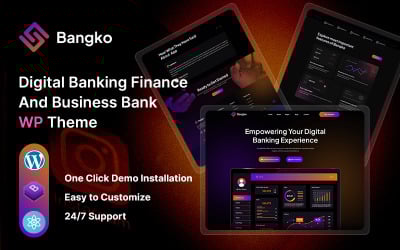 Bangko – WordPress-тема для цифрового банкинга, финансов и бизнеса