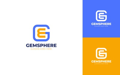 Gemshere - Logo della lettera GEM