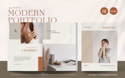 ALIOTTA Modern Portfolio Template