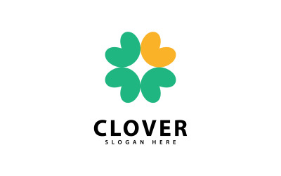 Clover Leaf Logo Template Design v1