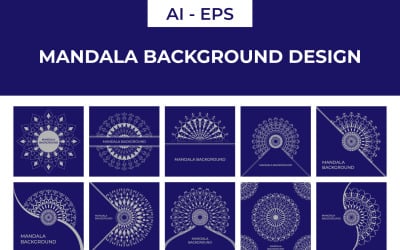 Mandala Background Art Design Collection