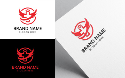 Plus wing tıbbi logosu-1007