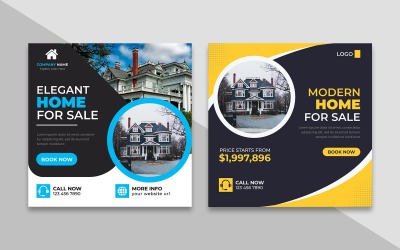 Post sui social media dell&amp;#39;agenzia immobiliare Ver-7