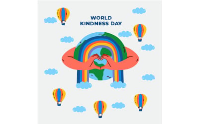 Poster Celebrating World Kindness Day