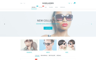 Gafas de sol Tema de PrestaShop