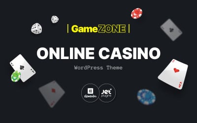GameZone - Online Casino WordPress theme