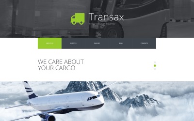 Modello Joomla Responsive #55178 "Transax"