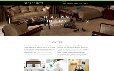 Plantilla Drupal de Hoteles