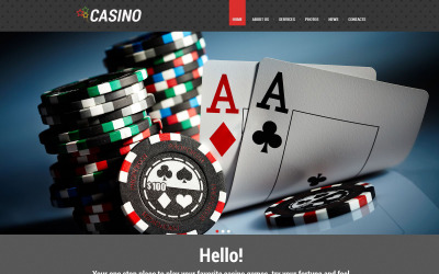 Responsives WordPress Theme für Online Casino #55168