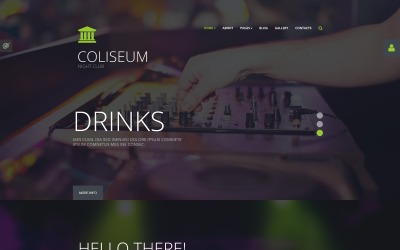 Responsywny szablon Joomla Coliseum #55102