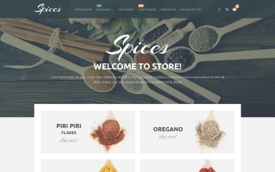 Tema de PrestaShop de Spice Shop