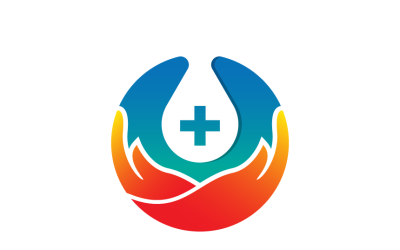 Blood Drop Logo Template Design