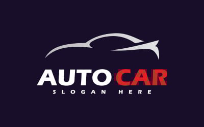 Icônes de logo de voiture, logo automobile. Silhouette de véhicule à moteur V11