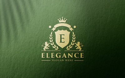 Elegance Royal Crest Logo