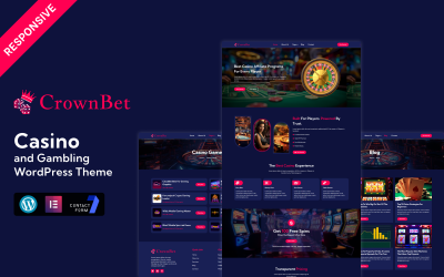 CrownBet - Tema WordPress per casinò e gioco d&amp;#39;azzardo
