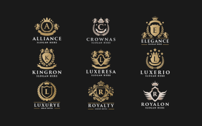 Luxury Royal Crest Logo Collection