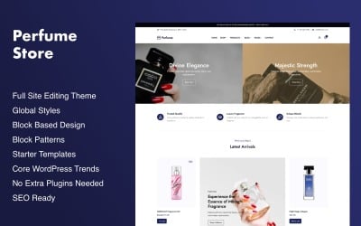 Perfume FSE - Perfume Store, Perfume Shop WooCommerce Theme