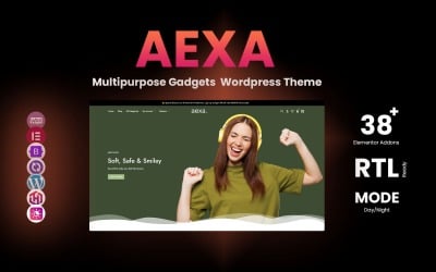 Aexa – Tema WordPress para qualquer tipo de loja