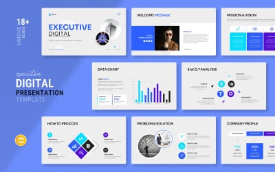 Шаблон презентации Google для руководителей