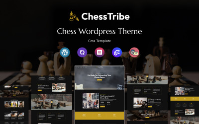 ChessTribe - Schaakclub Multifunctioneel Responsief WordPress Thema