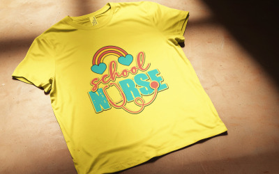 Medical Heartbeat Nurse Shirt Design