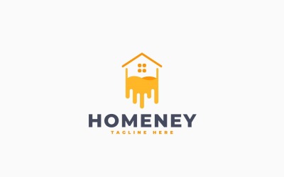 Modèle de logo Honey House