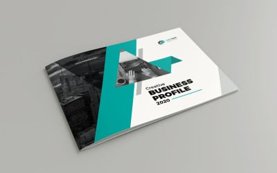 A5 Landscapes Brochure Template Design Indesign