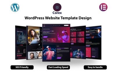 Modelo WordPress para Corex-Technology - Soluções de TI e Consultoria Empresarial