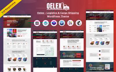 Oelex - 物流与货运 WordPress 主题