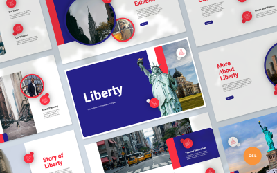 Plantilla de presentación de Google Slides para el Día de la Independencia