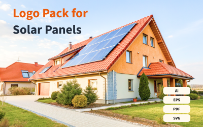 SunSolio — Logo Pack for Solar Panels UI Template