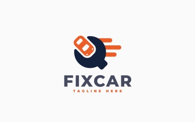 Car Repair Logo Template Design