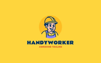 Разработка логотипа Mascot Construction