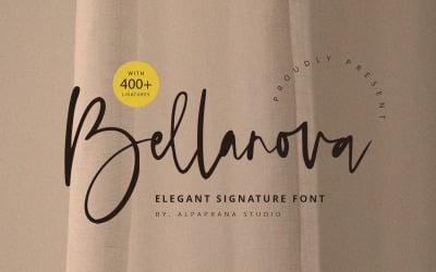 Bellanova - Signature Font