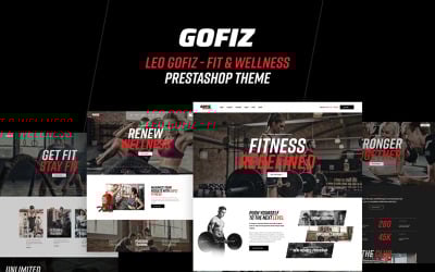 Leo Gofiz Elementor - Spor Salonu ve Fitness Prestashop Teması