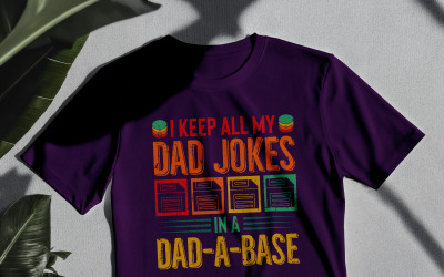 I Tell Dad Jokes Periodically Funny Dad TShirt Digital Design