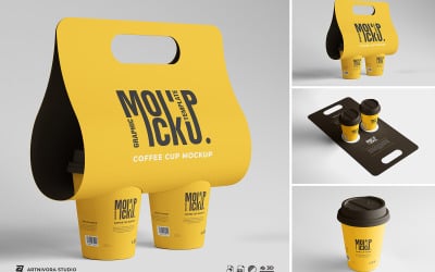 Coffee Cup Mockup Sets 784