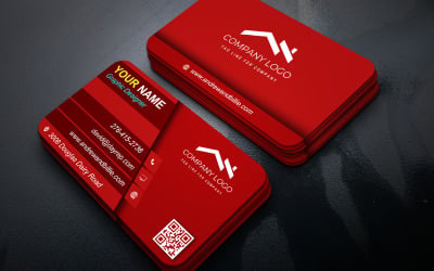 Modern Minimal Business Card