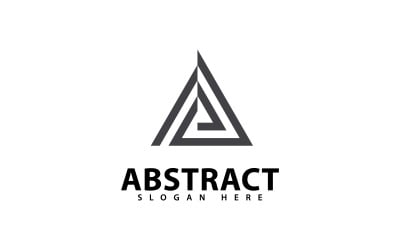 Triangle Logo Template vector design v0